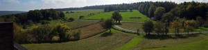 Aussicht vom Balkon            